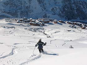 Skigebiet Valmeinier/ Valloire