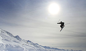Skifahren Les Arcs