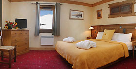 Doppelzimmer im Hotel Les Suites du Montana