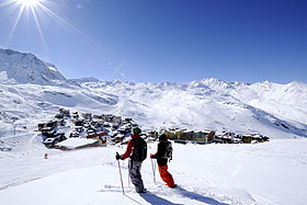 Skifahren in Val Thorens