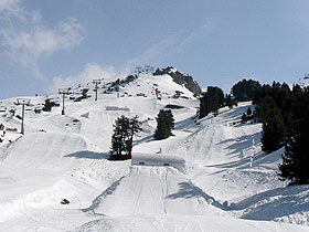Snowboarden in Chamrousse