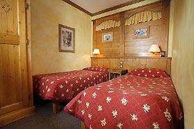 Zimmerbeispiel in den Residenzen Village Montana