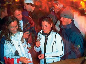 Feiern in Ischgl