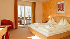 Zimmerbeispiel Doppelzimmer im Sportclub am Wilden Kaiser