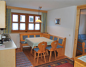 Wohnbeispiel im Appartementhaus Chasa per la Punt in Galt�r