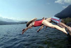 Baden im Presseger See, Krnten