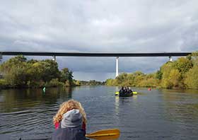 Nikolaustour Kanu und Weihnachtsmarkt