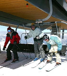 Skifahren Valloire