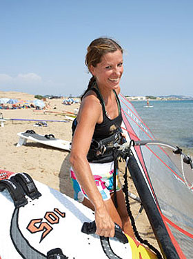 Surfen und Catamaran auf Korfu