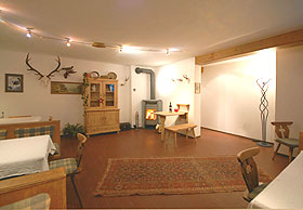 Jugendhotel Mitterlengau Aufenthaltsraum