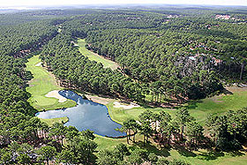 Golfen in Lacanau-Oc�an