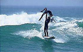 Lacanau-Oc�an: Surfen
