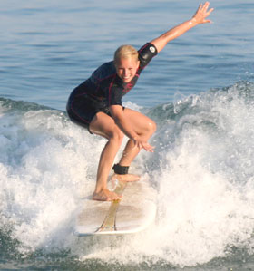 Moliets - Surfen