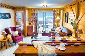 Les Fermes de Meribel: Zimmerbeispiel