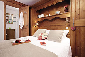 Les Fermes de Meribel: Zimmerbeispiel