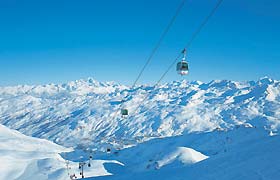 Ski fahren Frankreich