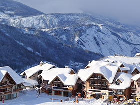 Skifahren in Valmeinier
