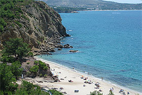 Glikadi Strand Griechenland