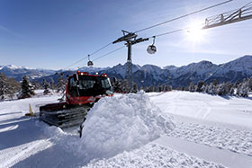 Kronplatz: Pistenbulli