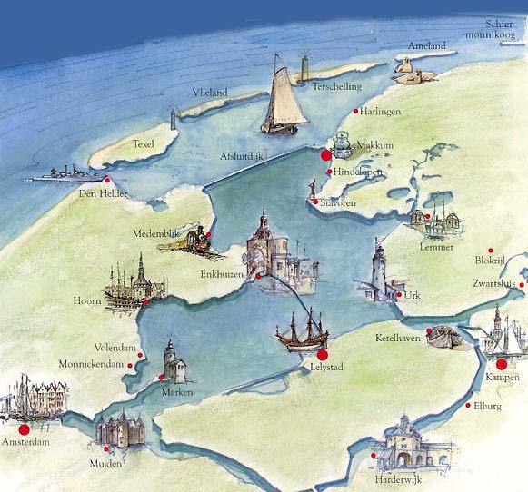 Segelrevier Ijsselmeer