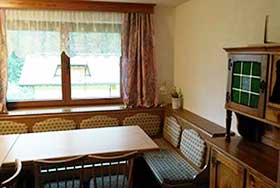 Stube im Ferienhaus Talblick am Arlberg