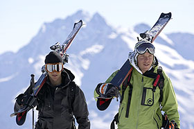 Skifahren Kitzb�hel / Kirchberg
