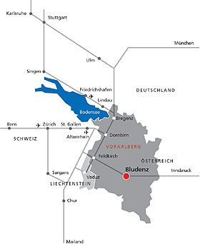 Anreise Bludenz