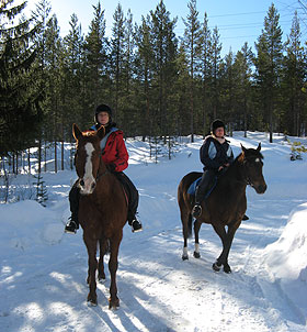 Skiurlaub in Idre / Schweden: Ausritte