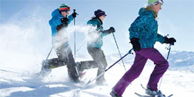 Schneeschuhwandern in Davos