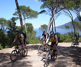 Mit dem Mountainbike �ber Mallorca