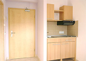 Kueche im Sportclub Vent-i-Mar