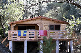 Wohnen im Bungalow auf Korsika