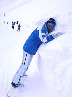 Im Skigebiet von Val Thorens