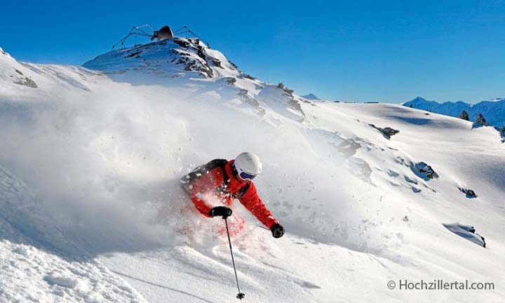 Skifahren im Zillertal